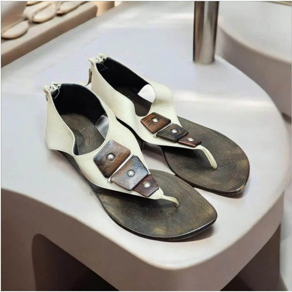 Dusica Dusica Leather Sandal. Size EU36/US 6